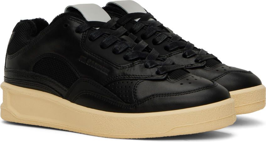 Jil Sander Black Low-Top Sneakers - Picture 2