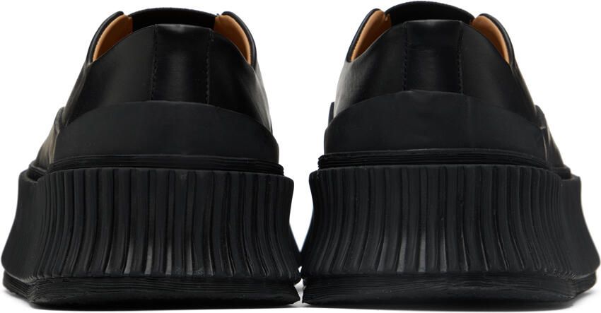 Jil Sander Black Platform Sneakers - Picture 5