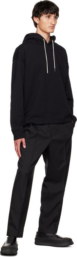 Jil Sander Black Platform Sneakers - Picture 4