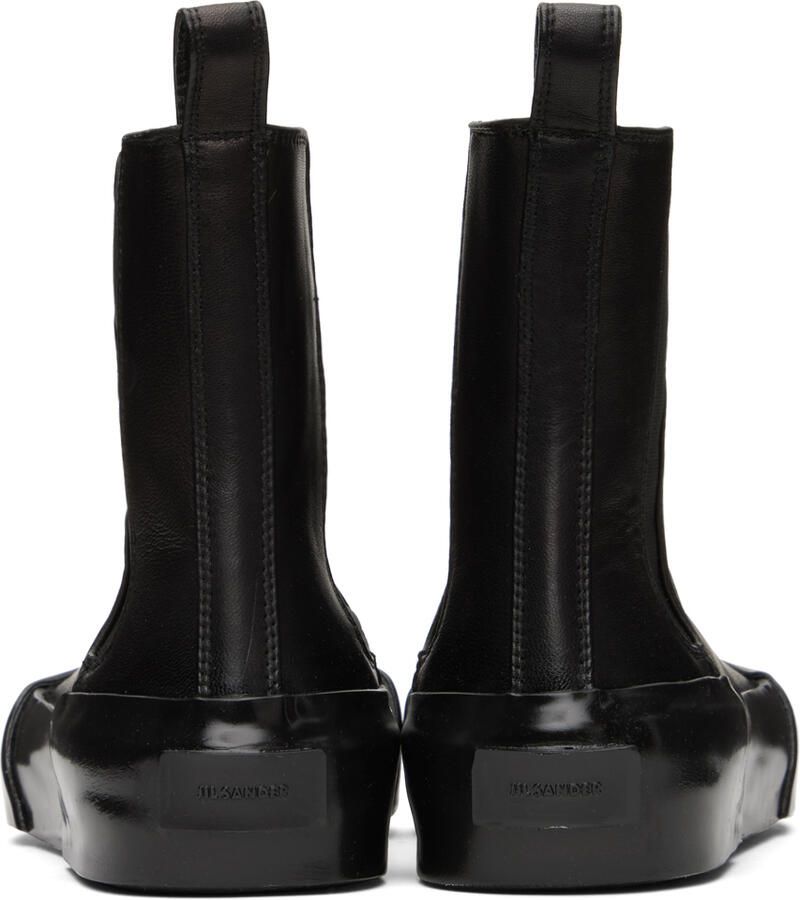 Jil Sander Black Plonge Sneakers