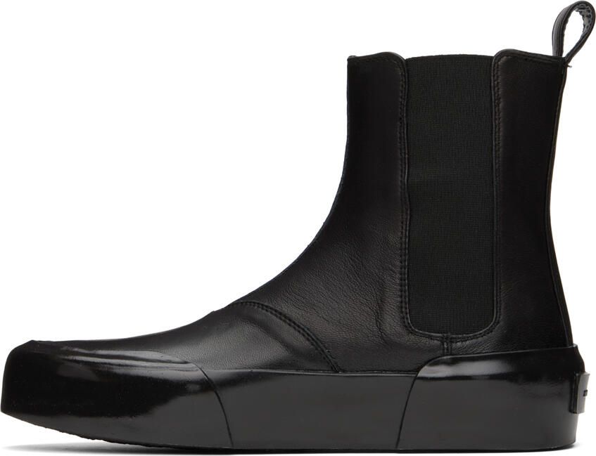 Jil Sander Black Plonge Sneakers - Picture 3