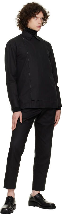 Jil Sander Black Square Toe Derbys - Picture 4