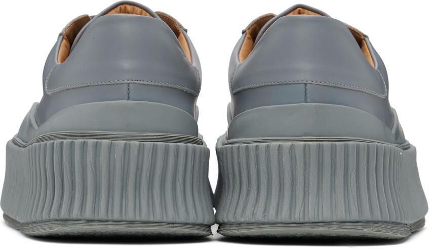 Jil Sander Blue Vulcanized Sneakers