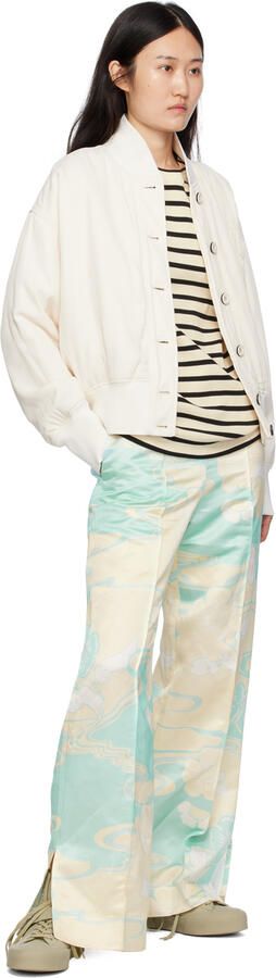 Jil Sander Green Buckle Sneakers - Picture 4