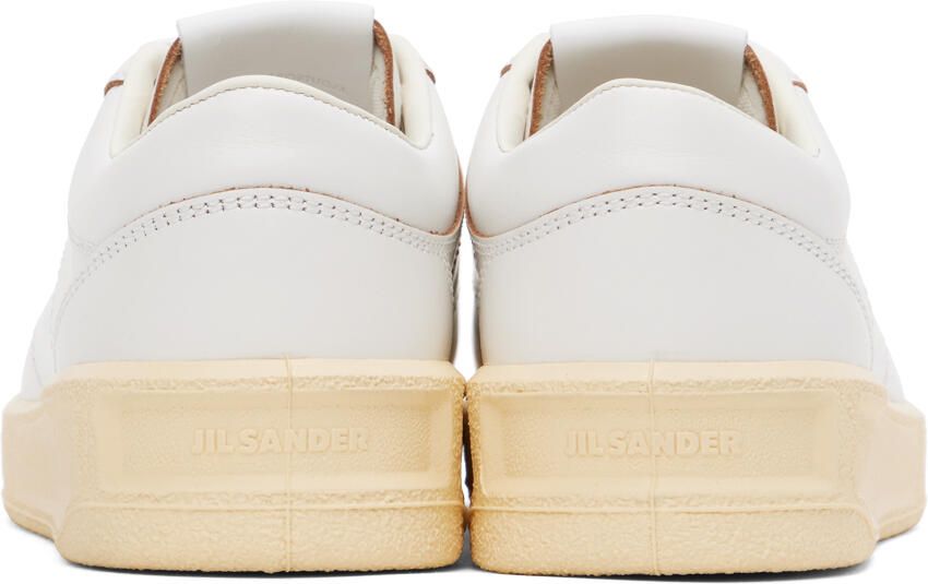 Jil Sander Off-White Low-Top Sneakers