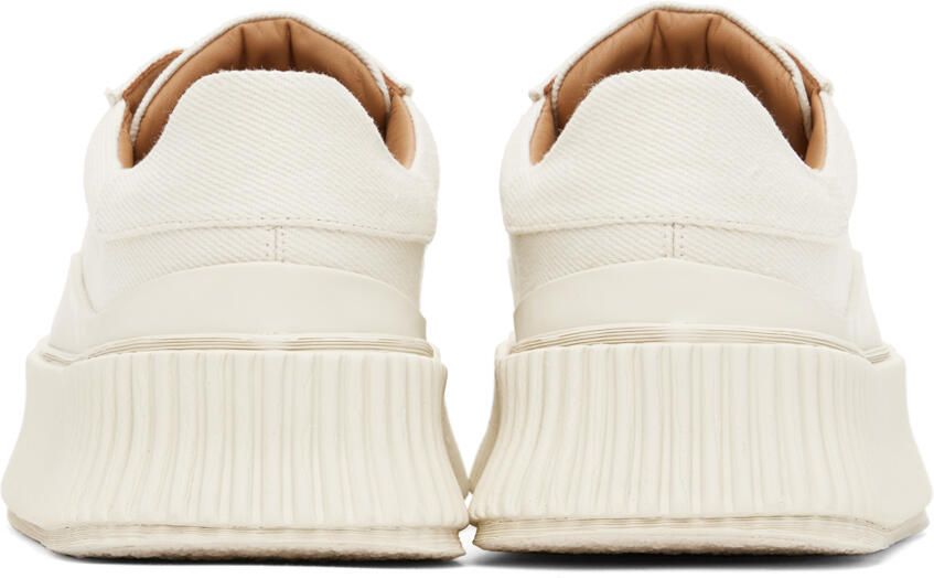 Jil Sander Off-White Platform Sneakers