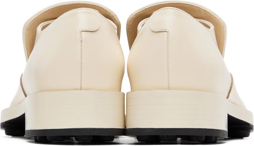Jil Sander Off-White Pointed Loafers