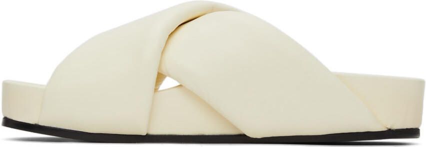Jil Sander Oversize Wrapped Slides - Picture 4