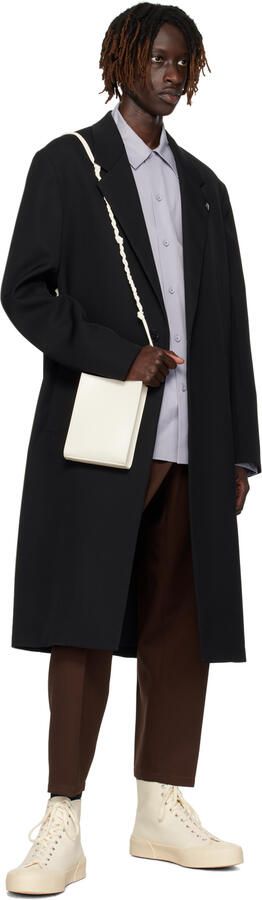 Jil Sander White High-Top Sneakers - Picture 4