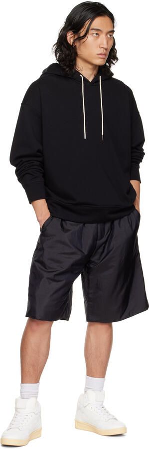 Jil Sander White Leather High Top Sneakers - Picture 4