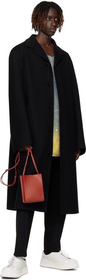 Jil Sander Green Canvas Platform Sneakers - Picture 9