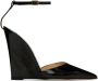 Jimmy Choo Black Blake 110 Heels - Thumbnail 1