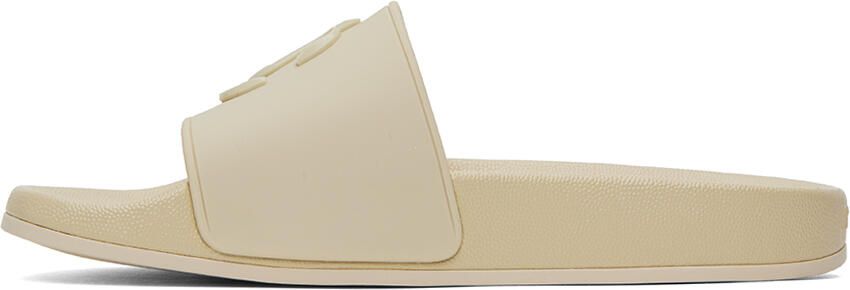 Jimmy Choo Port logo-plaque slides Neutrals - Picture 3