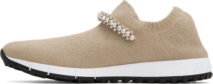 Jimmy Choo Beige Verona Sneakers - Picture 3