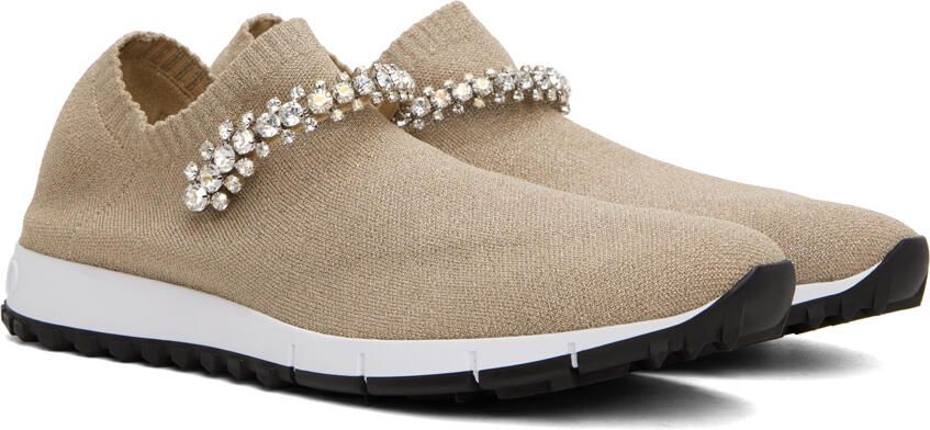 Jimmy Choo Beige Verona Sneakers - Picture 2