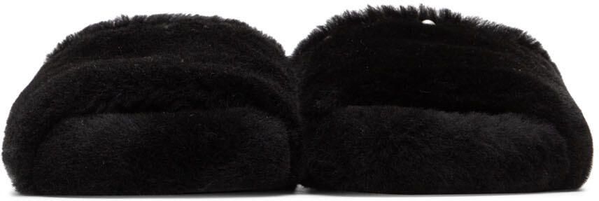 Jimmy Choo Black Acinda Flat Slippers - Picture 2