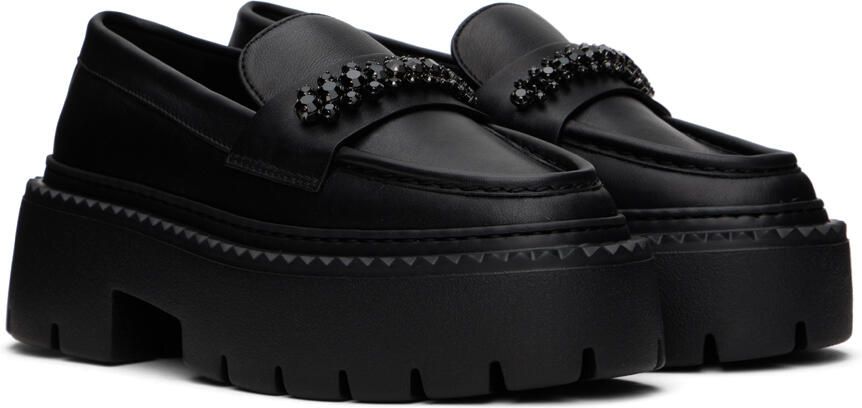 Jimmy Choo Bryer crystal-embellished loafers Black - Picture 2