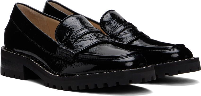 Jimmy Choo Black Deanna Loafers - Picture 2