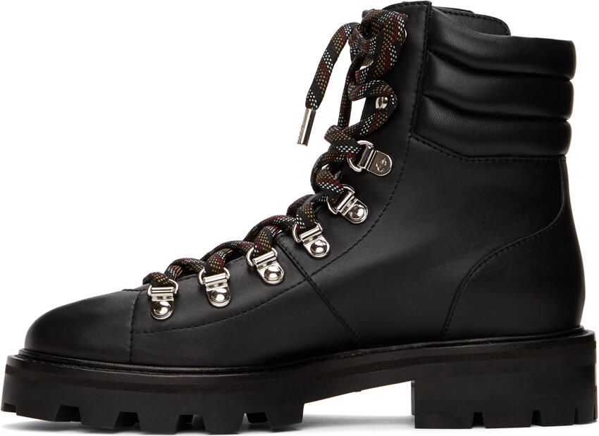 Jimmy Choo Black Eshe Hiking Boots