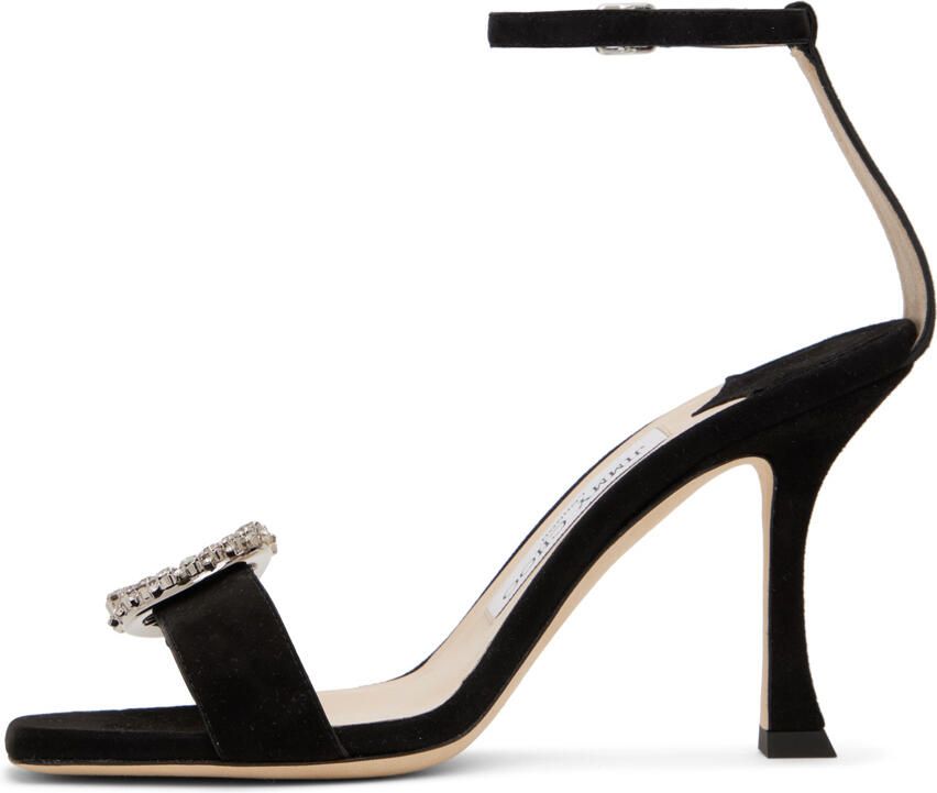 Jimmy Choo Black Marsai 90 Heeled Sandals - Picture 3