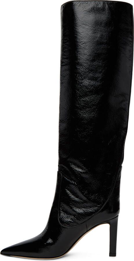Jimmy Choo Black Mavis 85 Tall Boots
