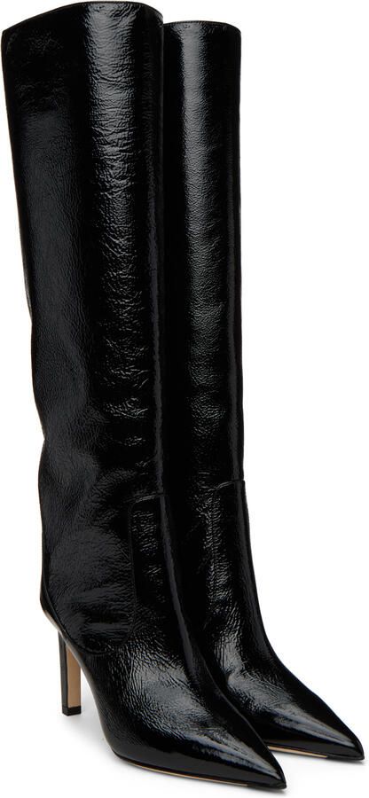 Jimmy Choo Black Mavis 85 Tall Boots - Picture 2