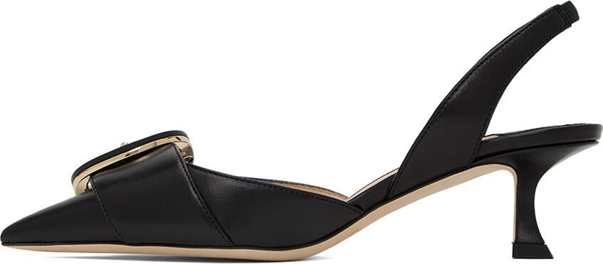 Jimmy Choo Black Moni 50 Heels - Picture 3