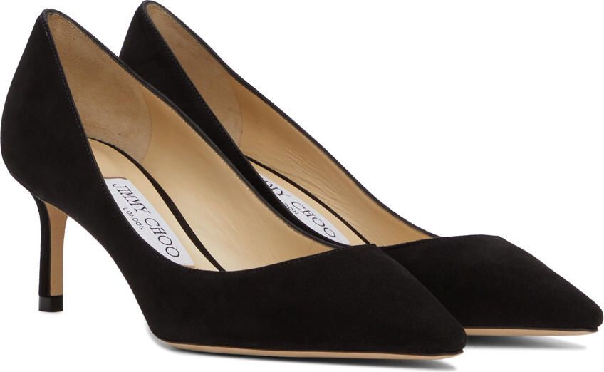 Jimmy Choo Black Romy 60 Heels - Picture 2