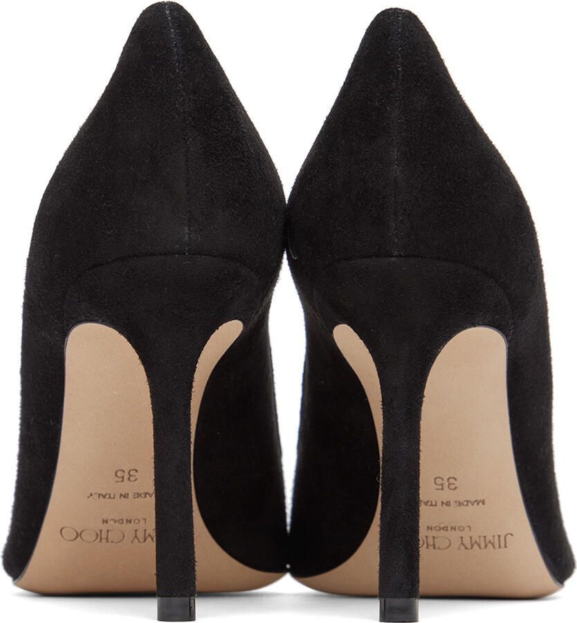 Jimmy Choo Black Romy 85 Heels