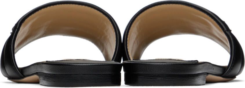 Jimmy Choo Black Themis Sandals