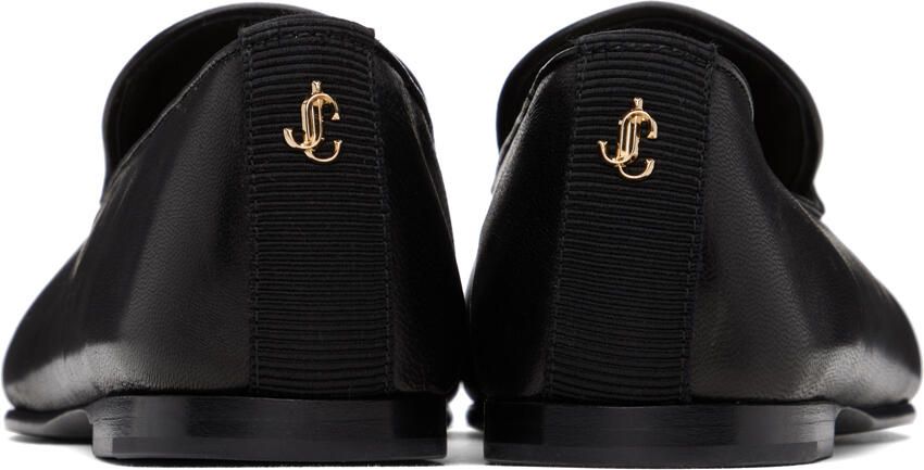 Jimmy Choo Black Vance Loafers