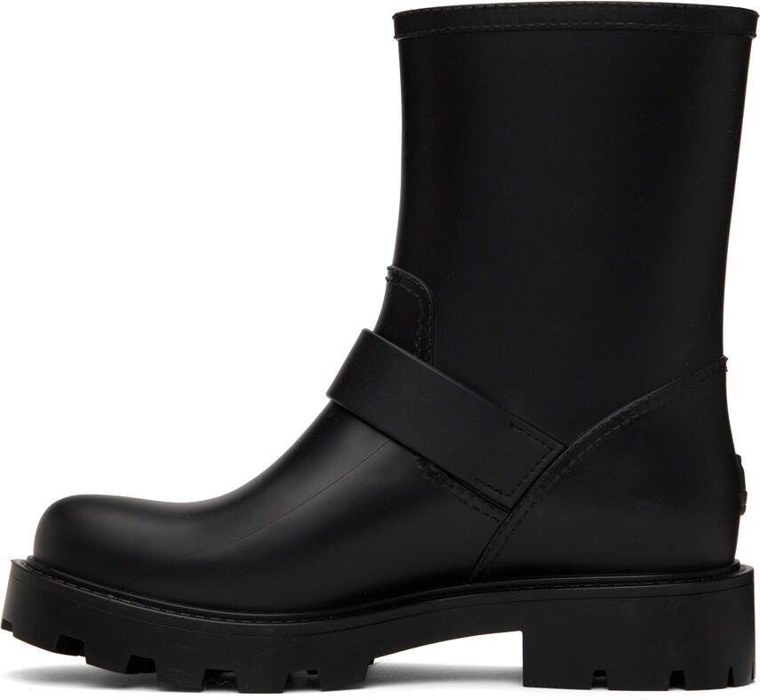Jimmy Choo Black Yael Flat Boots - Picture 3