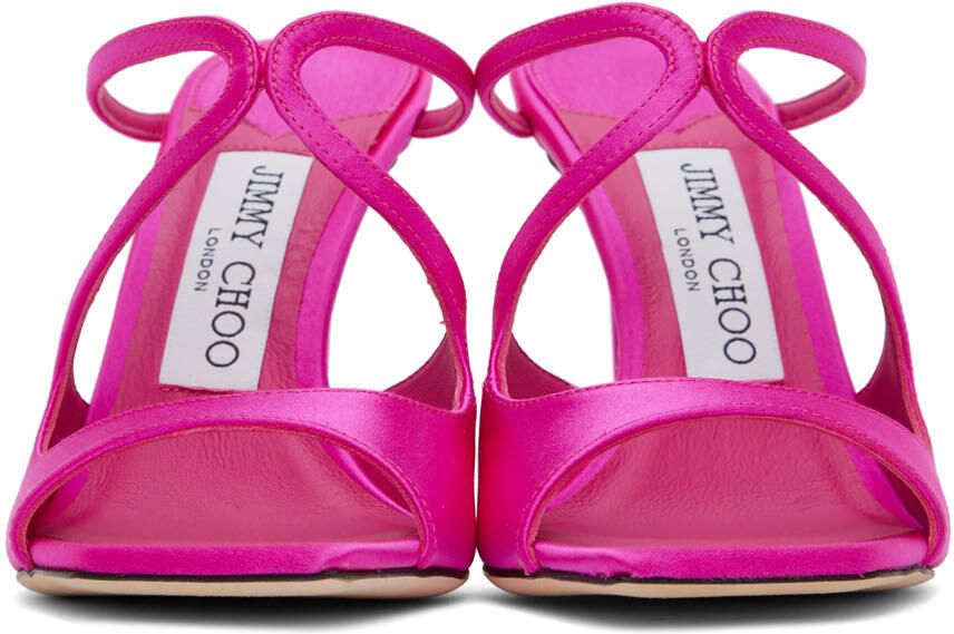Jimmy Choo Pink Anise 95 Sandals - Picture 3
