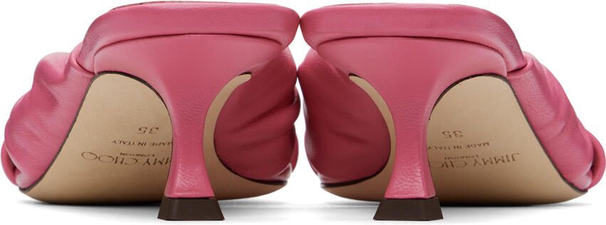 Jimmy Choo Pink Avenue Heeled Sandals - Picture 2
