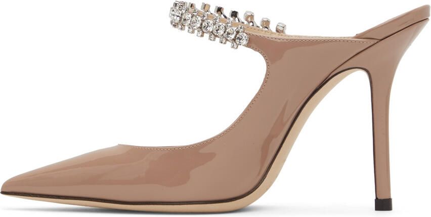 Jimmy Choo Pink Bing 100 Heels - Picture 3