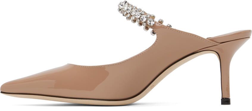 Jimmy Choo Pink Bing 65 Heels - Picture 3