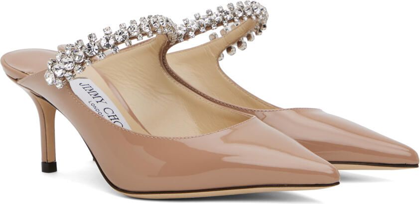 Jimmy Choo Pink Bing 65 Heels - Picture 2