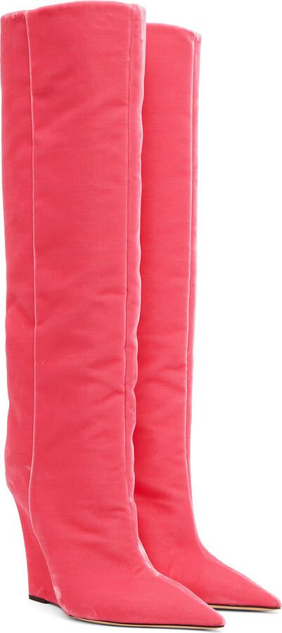 Jimmy Choo Pink Blake 110 Tall Boots