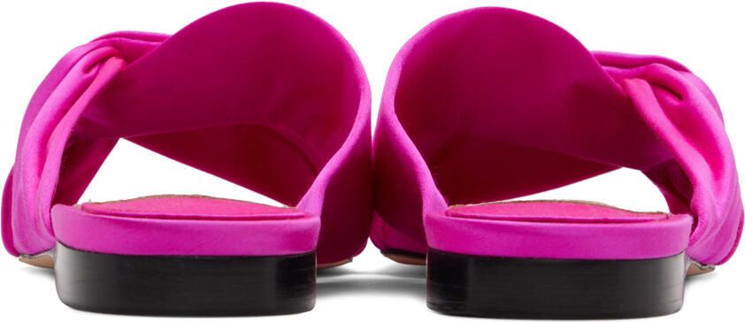 Jimmy Choo Pink Narisa Flat Sandals