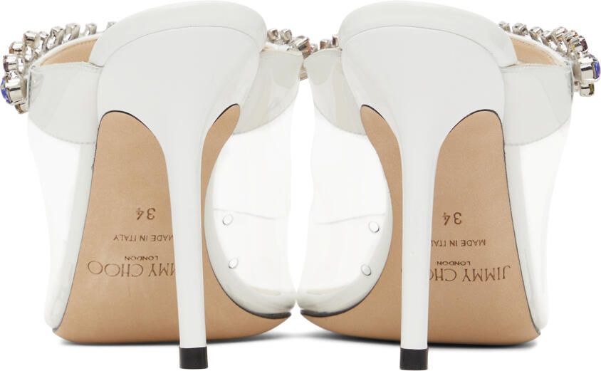 Jimmy Choo Transparent Bing 100 Heels