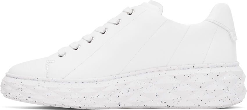 Jimmy Choo White Diamond Light Maxi Sneakers - Picture 3