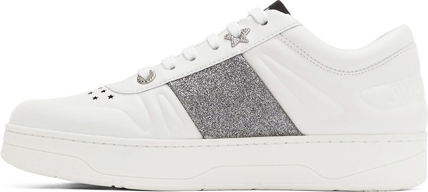Jimmy Choo White Hawaii F Sneakers - Picture 3