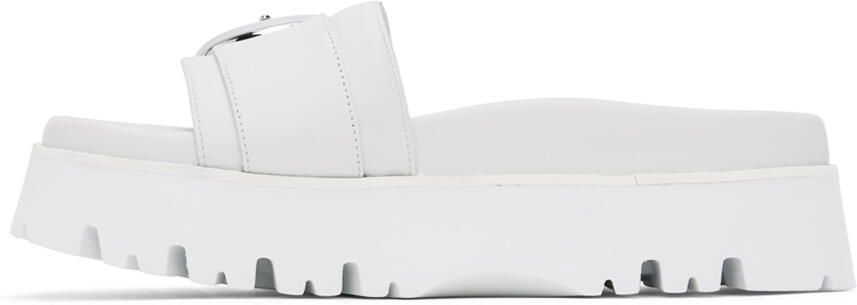 Jimmy Choo White Maiti Sandals - Picture 3