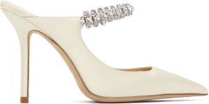 Jimmy Choo Off-White Bing 100 Heels