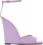 Jimmy Choo Purple Brien 110 Heeled Sandals - Thumbnail 1