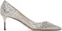 Jimmy Choo Silver Romy 60 Heels - Thumbnail 1