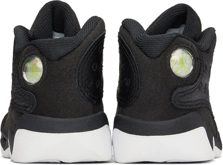 Nike Jordan Baby Black Jordan 13 Retro Sneakers - Picture 2