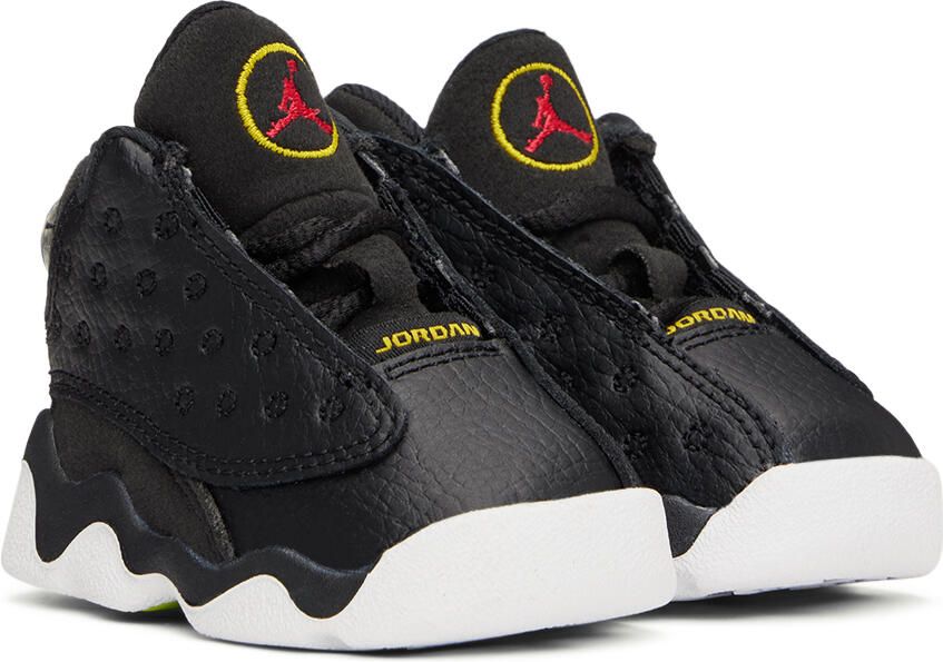 Nike Jordan Baby Black Jordan 13 Retro Sneakers - Picture 3