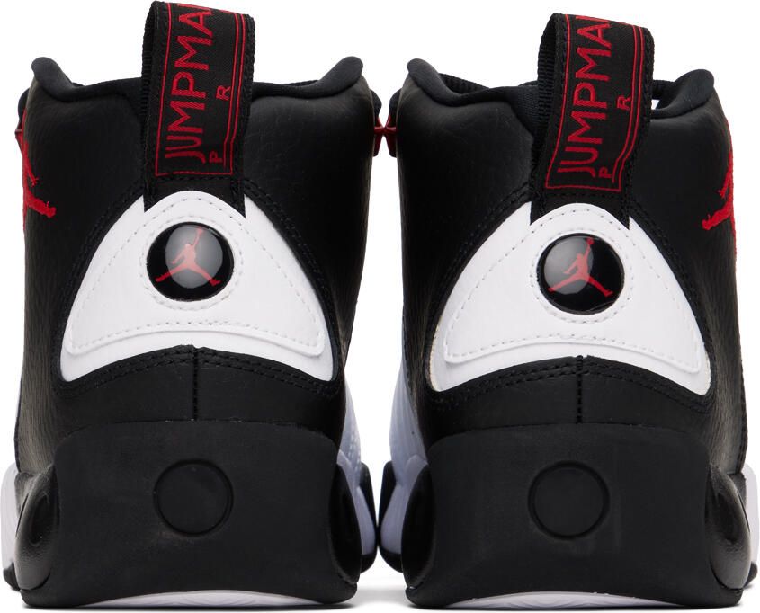 Nike Jordan Black & White Jumpman Pro Sneakers