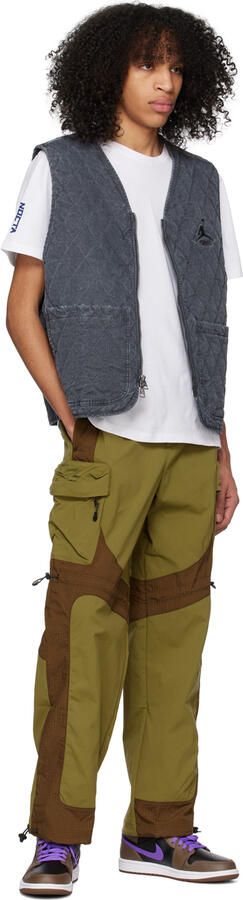 Nike Jordan Brown & Black Air Jordan 1 Mid Sneakers - Picture 4